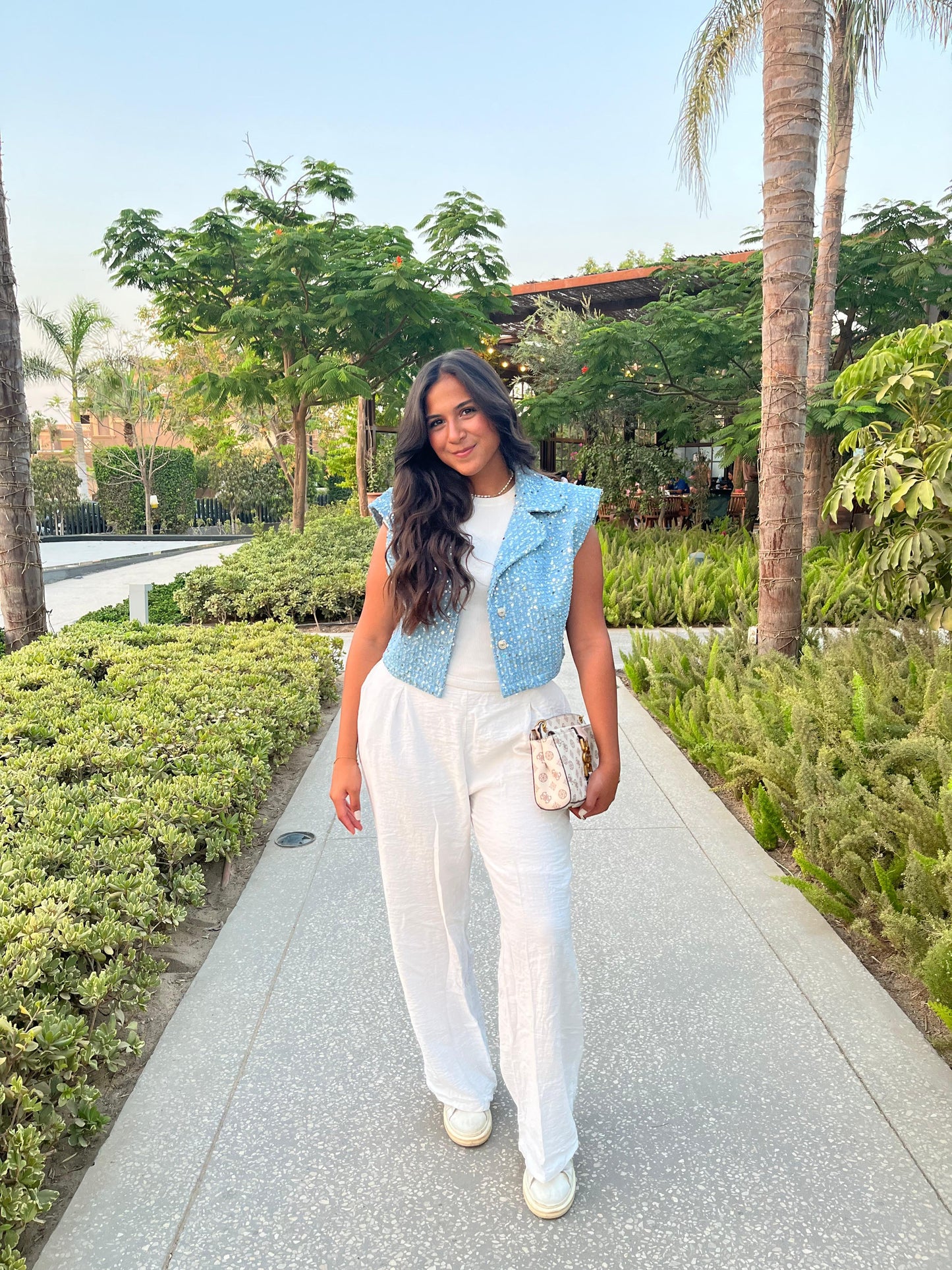 Denim-dusk Set