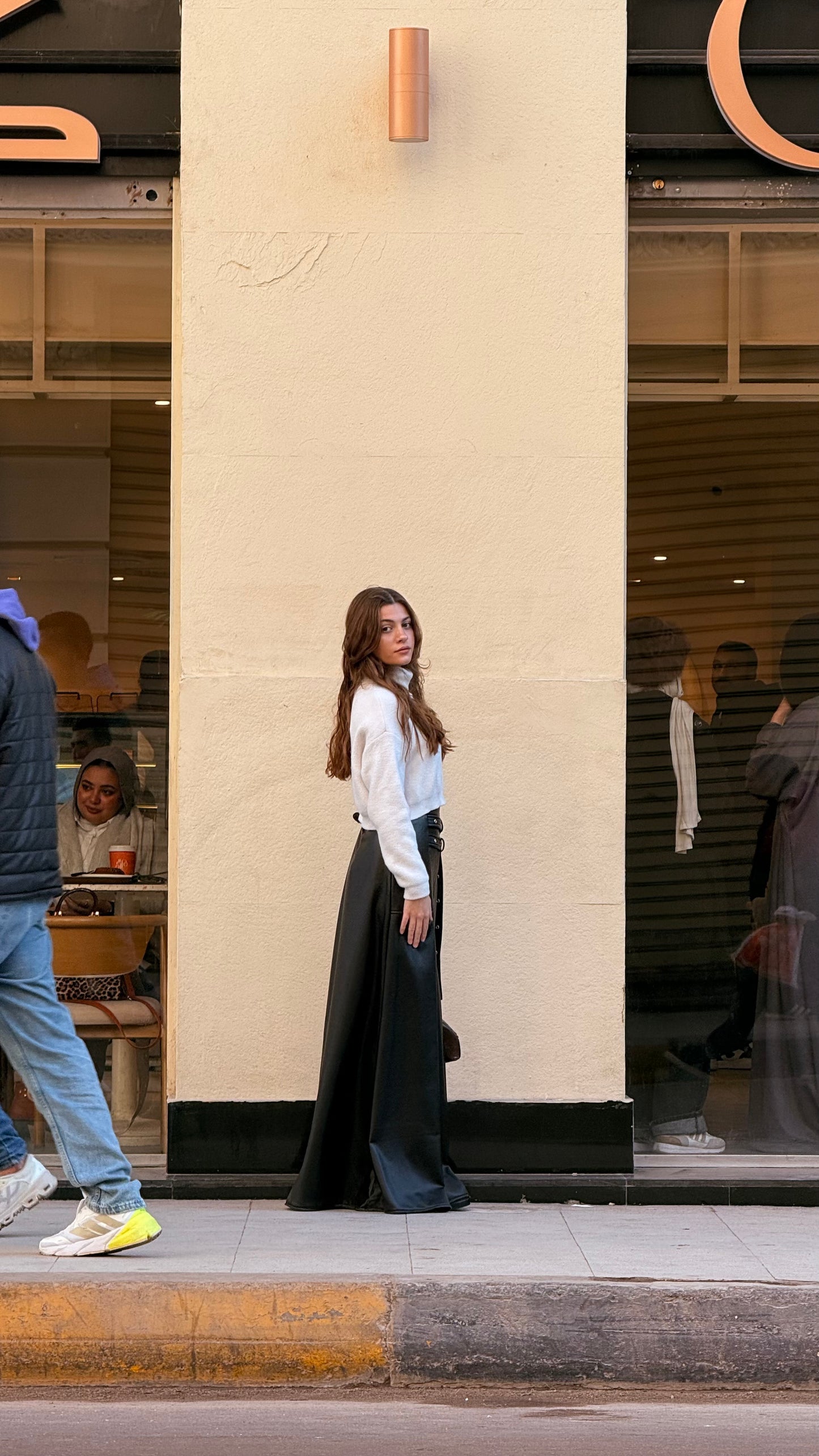 The Iconic leather-Skirt